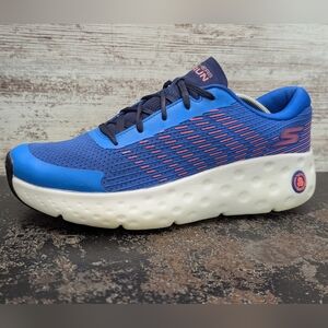 Skechers Max Cushioning Hyper Craze Bounce Running Shoes Sz 11.5 Used 220695 NVB